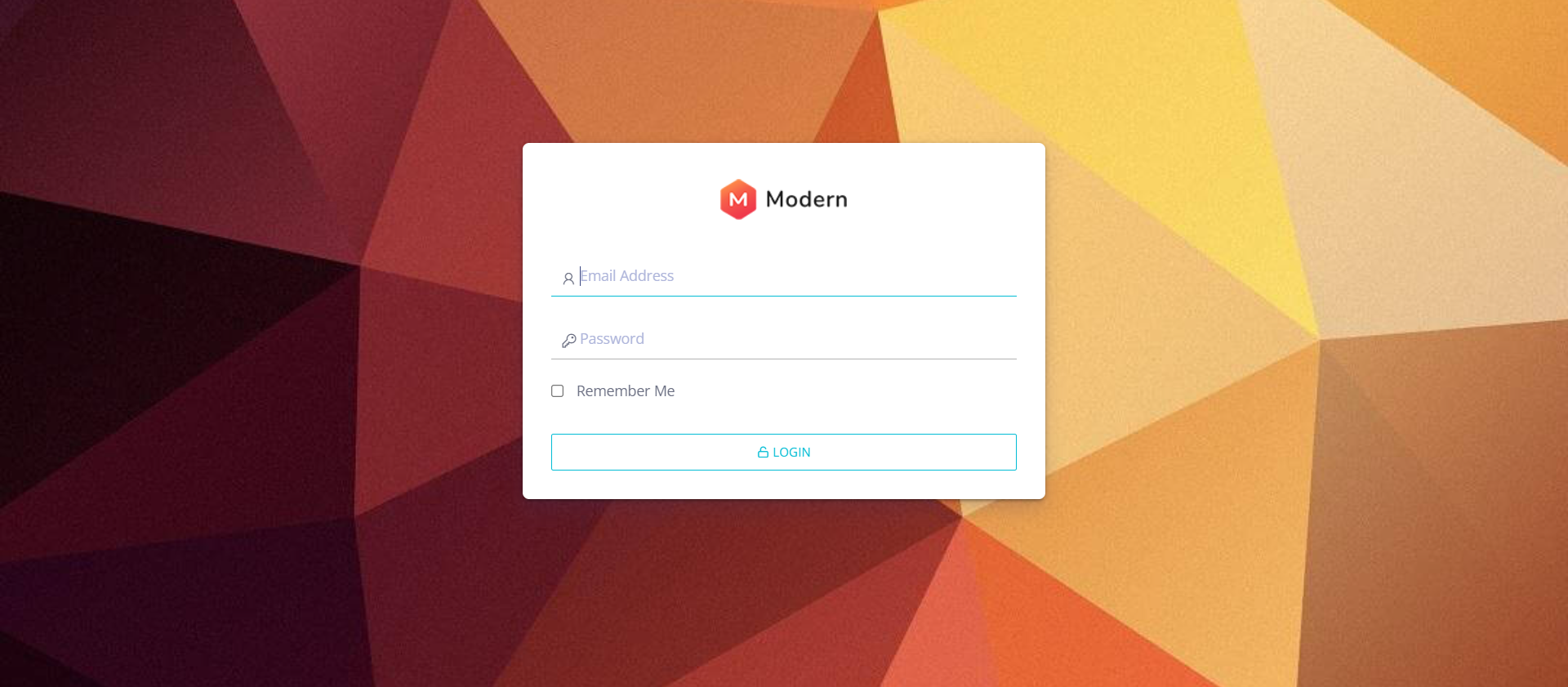 Admin Login Page
